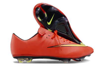 Nike Mercurial Vapor 10 FG Football Boots - Red/Yellow/Black
