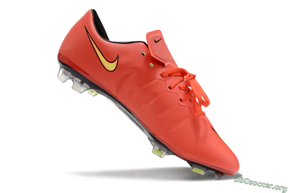 Nike Mercurial Vapor 10 FG Football Boots - Red/Yellow/Black 4