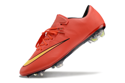 Nike Mercurial Vapor 10 FG Football Boots - Red/Yellow/Black