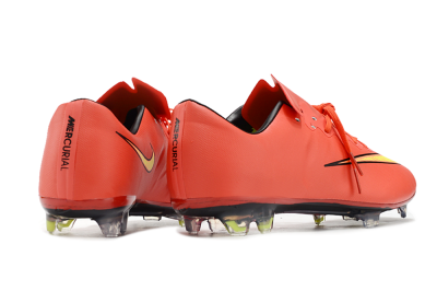 Nike Mercurial Vapor 10 FG Football Boots - Red/Yellow/Black
