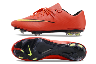 Nike Mercurial Vapor 10 FG Football Boots - Red/Yellow/Black