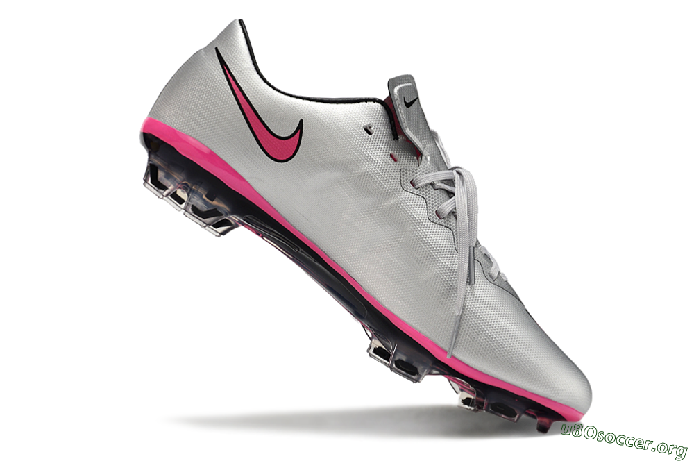 Nike Mercurial Vapor 10 FG Football Boots - Silver/Pink/Black 4