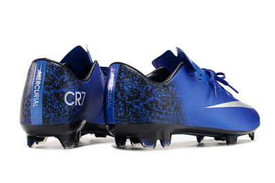 Nike Mercurial Vapor 10 FG Football Boots - Blue/White/Black
