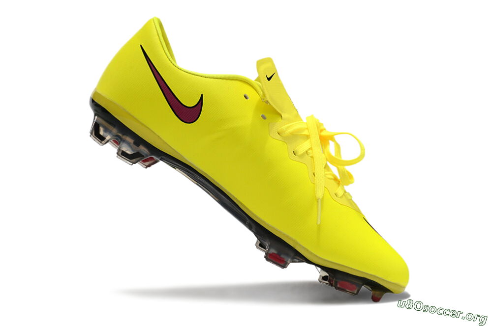 Nike Mercurial Vapor 10 FG Football Boots - Yellow/Black/Red 4