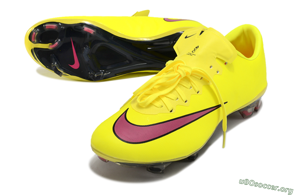 Nike Mercurial Vapor 10 FG Football Boots - Yellow/Black/Red 0