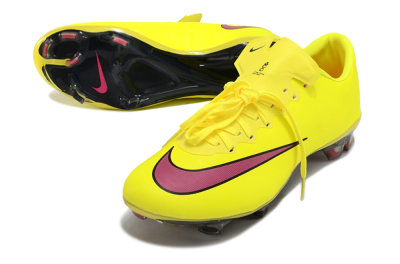 Nike Mercurial Vapor 10 FG Football Boots - Yellow/Black/Red