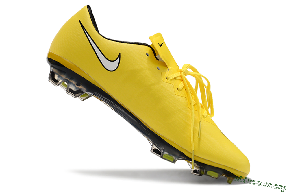Nike Mercurial Vapor 10 FG Football Boots - Yellow/White/Black 4