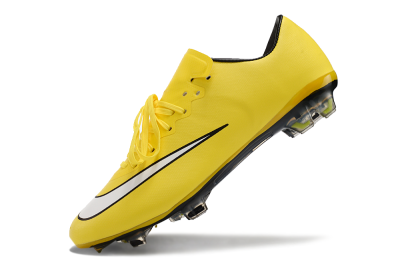Nike Mercurial Vapor 10 FG Football Boots - Yellow/White/Black