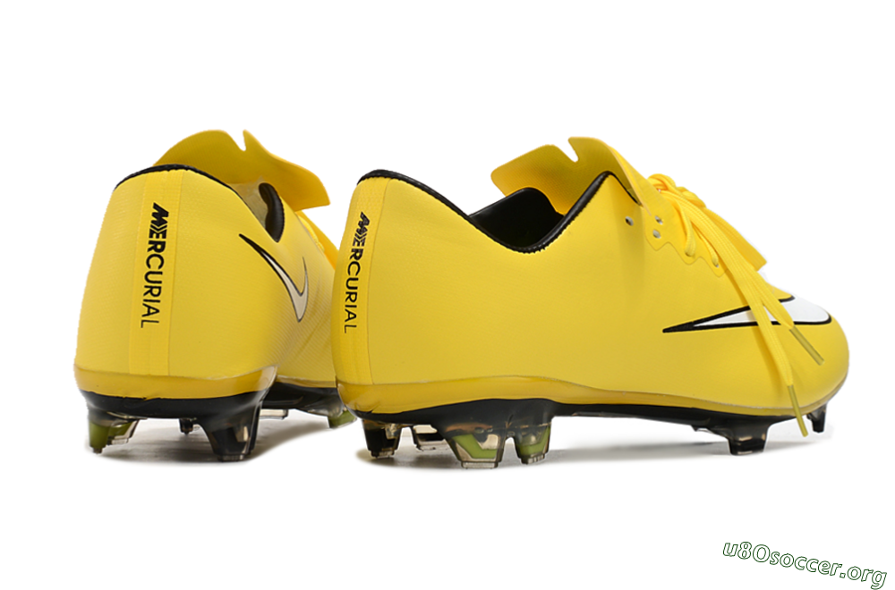Nike Mercurial Vapor 10 FG Football Boots - Yellow/White/Black 6