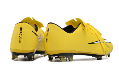 Nike Mercurial Vapor 10 FG Football Boots - Yellow/White/Black