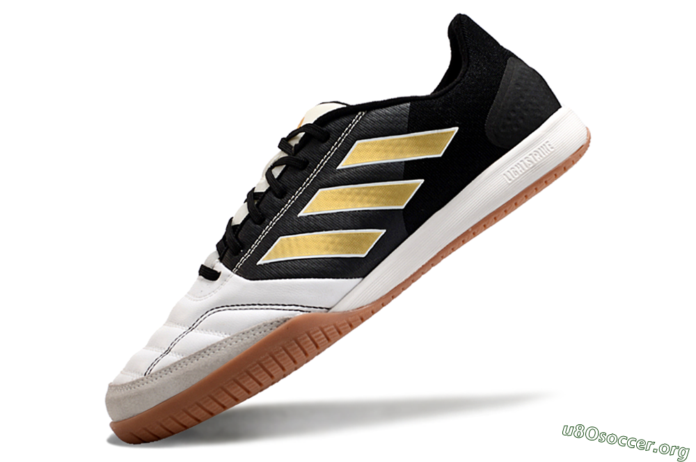 Adidas Top Sala Competition IC Football Shoes - White/Black/Gold 5