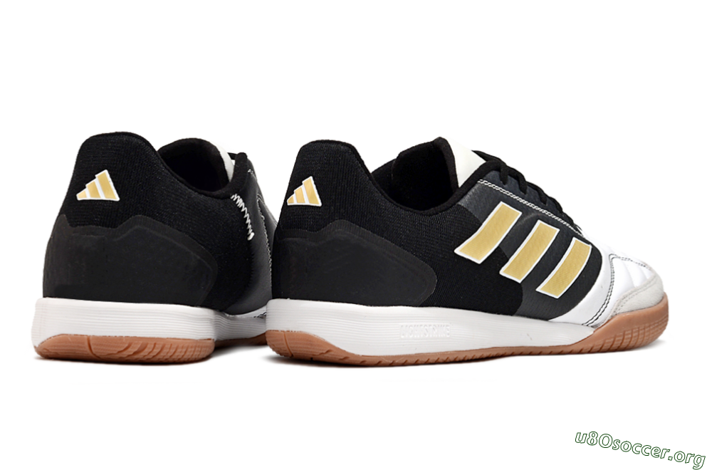 Adidas Top Sala Competition IC Football Shoes - White/Black/Gold 6