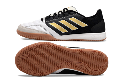 Adidas Top Sala Competition IC Football Shoes - White/Black/Gold