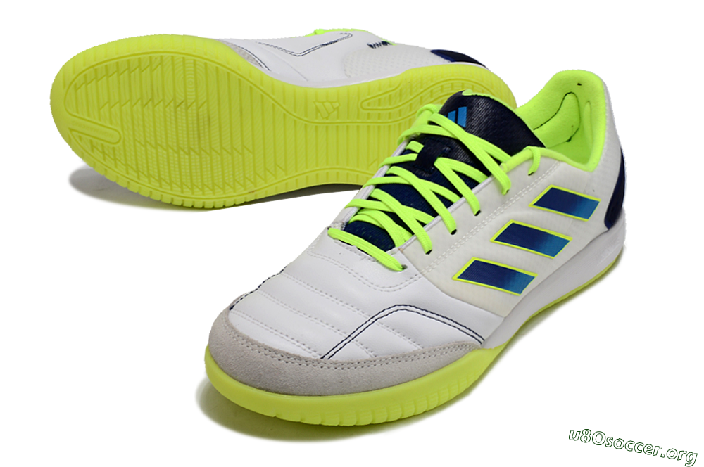 Adidas Top Sala Competition IC Football Shoes - White/Blue/Yellow 0