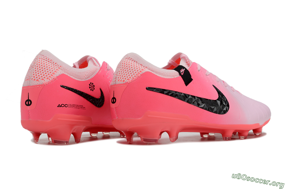 Nike Tiempo Legend 10 Elite AG Football Shoes - Pink Foam/Black 6