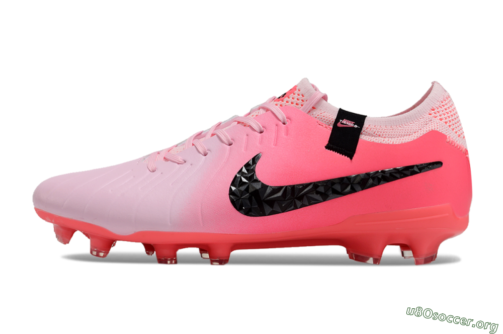 Nike Tiempo Legend 10 Elite AG Football Shoes - Pink Foam/Black 3