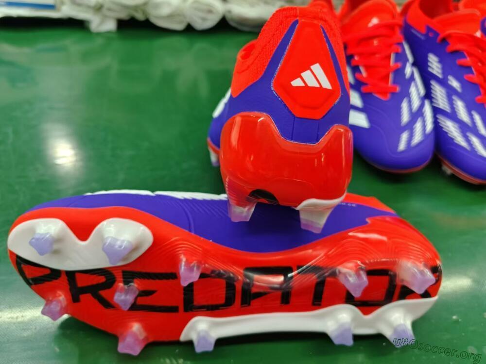 Adidas Predator Elite FG Football Boots - Blue/White/Red
