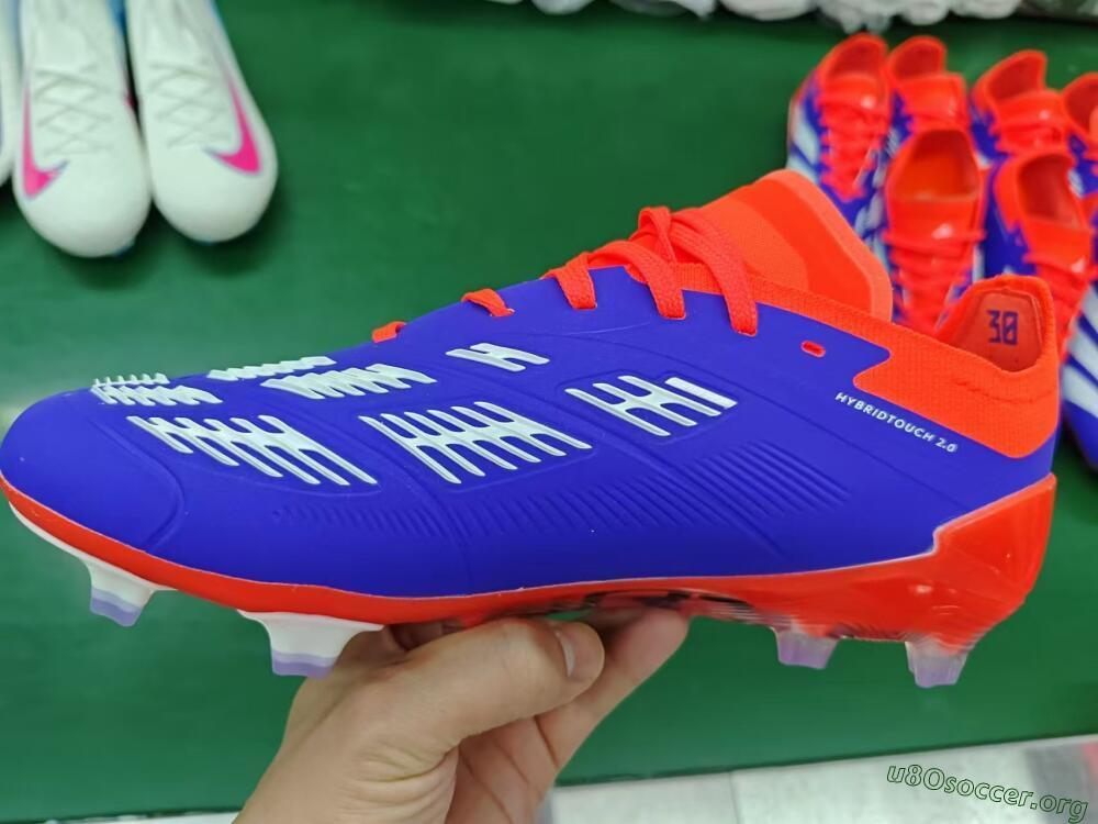 Adidas Predator Elite FG Football Boots - Blue/White/Red