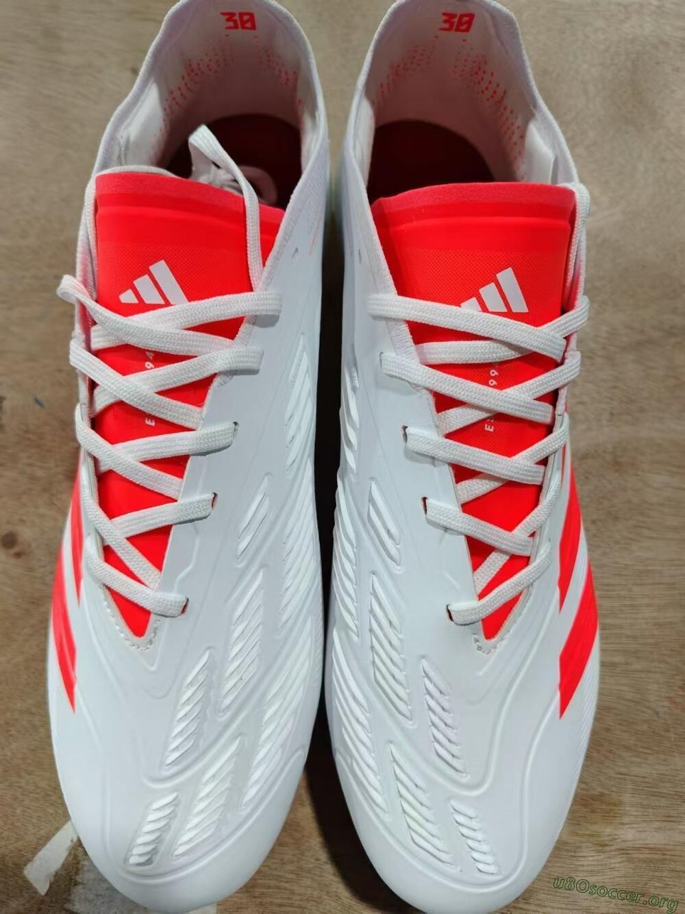 Adidas Predator Accuracy.1 FG Football Boots - Beige/White/Red