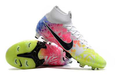 Nike Mercurial Superfly 7 Elite FG Football Boots - Yellow/Pink/Blue