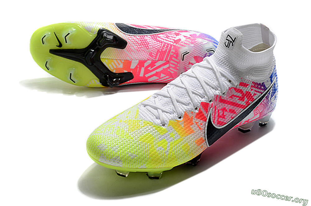 Nike Mercurial Superfly 7 Elite FG Football Boots - Yellow/Pink/Blue 0