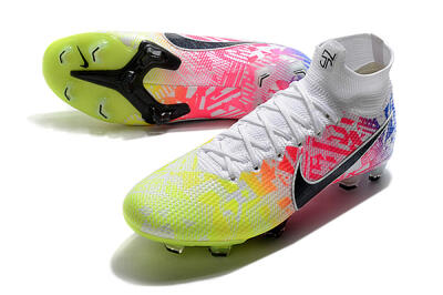 Nike Mercurial Superfly 7 Elite FG Football Boots - Yellow/Pink/Blue