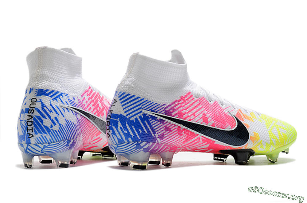 Nike Mercurial Superfly 7 Elite FG Football Boots - Yellow/Pink/Blue 9
