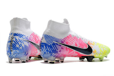 Nike Mercurial Superfly 7 Elite FG Football Boots - Yellow/Pink/Blue