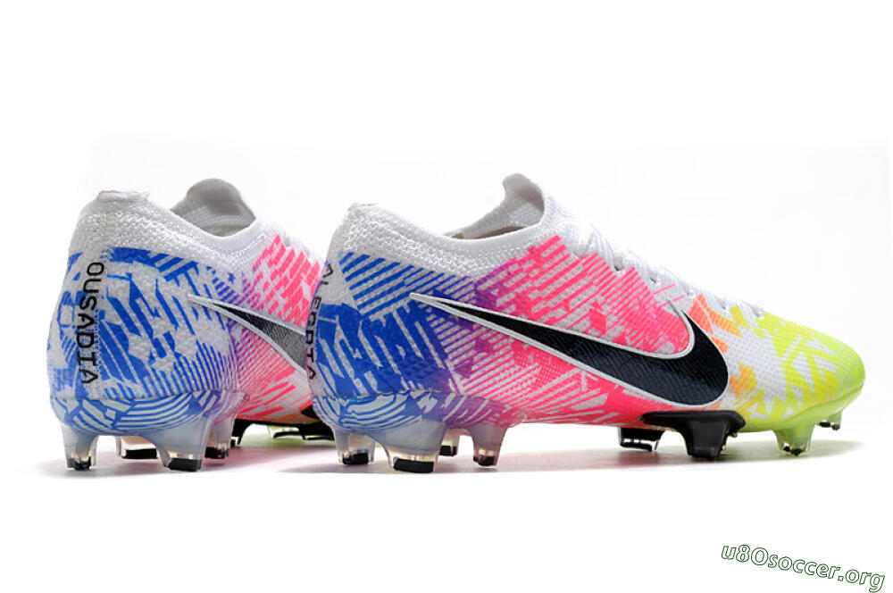 Nike Mercurial Vapor 13 Elite FG Football Boots - Yellow/Pink/Blue 9