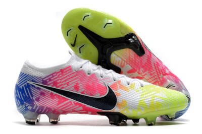 Nike Mercurial Vapor 13 Elite FG Football Boots - Yellow/Pink/Blue