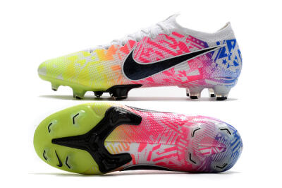 Nike Mercurial Vapor 13 Elite FG Football Boots - Yellow/Pink/Blue