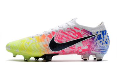 Nike Mercurial Vapor 13 Elite FG Football Boots - Yellow/Pink/Blue