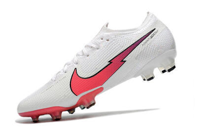Nike Mercurial Vapor 13 Elite FG Football Boots - White/Red/Blue