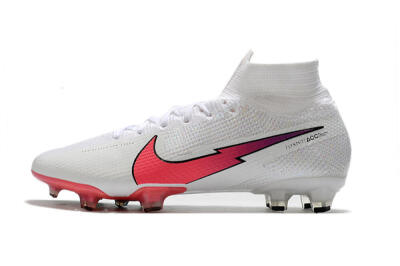 Nike Mercurial Superfly 7 Elite FG Football Boots - White/Red/Blue