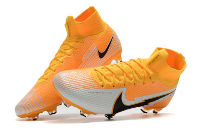 Nike Mercurial Superfly 7 Elite FG Football Boots - Orange/White/Black
