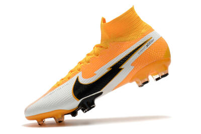 Nike Mercurial Superfly 7 Elite FG Football Boots - Orange/White/Black