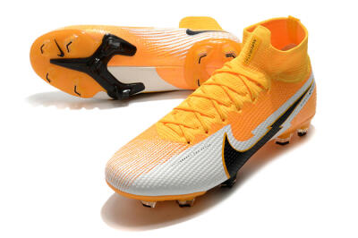 Nike Mercurial Superfly 7 Elite FG Football Boots - Orange/White/Black