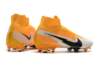 Nike Mercurial Superfly 7 Elite FG Football Boots - Orange/White/Black