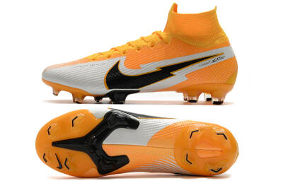 Nike Mercurial Superfly 7 Elite FG Football Boots - Orange/White/Black