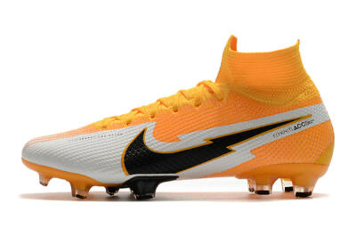 Nike Mercurial Superfly 7 Elite FG Football Boots - Orange/White/Black