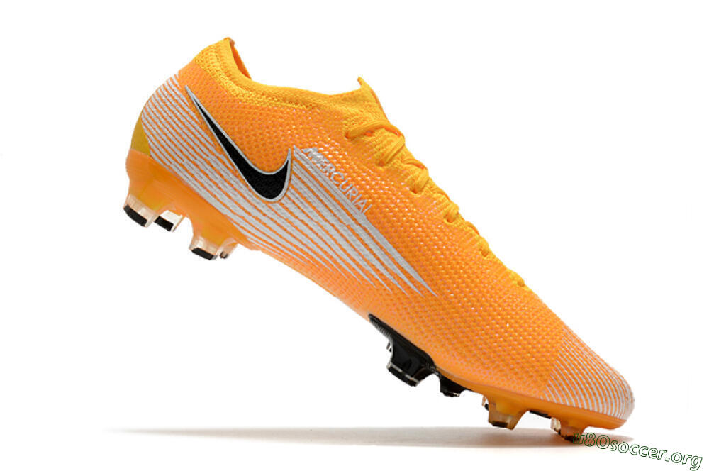 Nike Mercurial Vapor 13 Elite FG Football Boots - Orange/White/Black 7