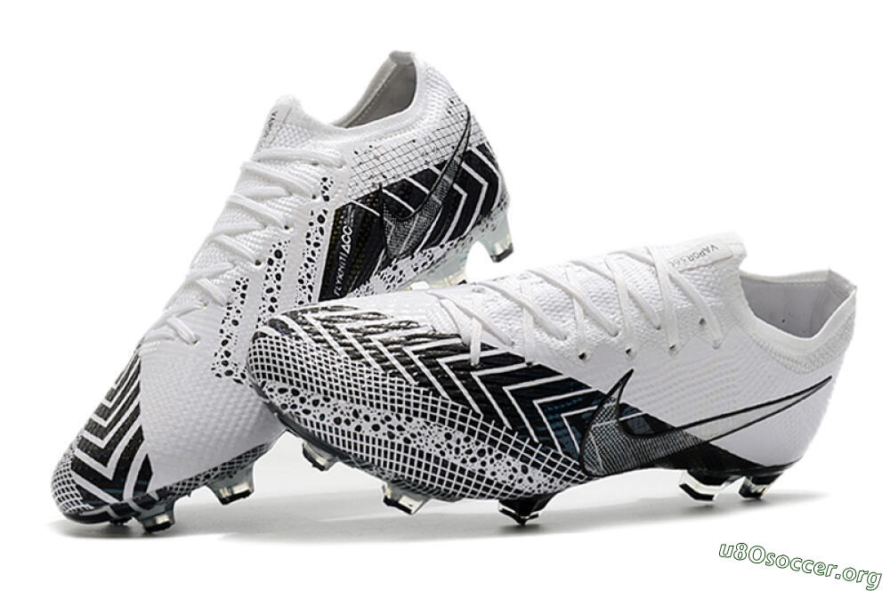 Nike Mercurial Vapor 13 Elite FG Football Boots - Black/White/Blue 6