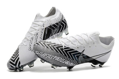 Nike Mercurial Vapor 13 Elite FG Football Boots - Black/White/Blue