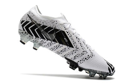 Nike Mercurial Vapor 13 Elite FG Football Boots - Black/White/Blue