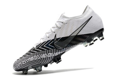 Nike Mercurial Vapor 13 Elite FG Football Boots - Black/White/Blue
