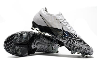 Nike Mercurial Vapor 13 Elite FG Football Boots - Black/White/Blue