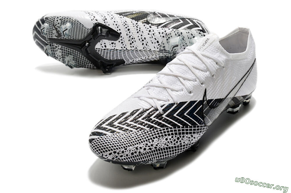 Nike Mercurial Vapor 13 Elite FG Football Boots - Black/White/Blue 0