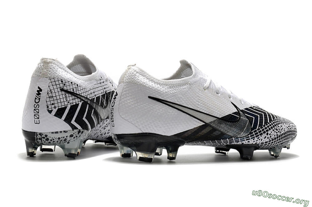 Nike Mercurial Vapor 13 Elite FG Football Boots - Black/White/Blue 9