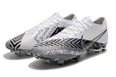 Nike Mercurial Vapor 13 Elite FG Football Boots - Black/White/Blue