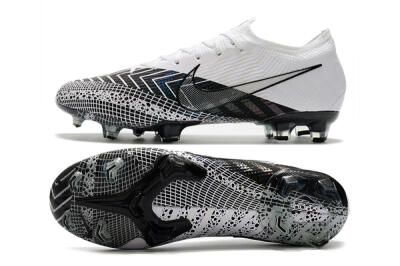 Nike Mercurial Vapor 13 Elite FG Football Boots - Black/White/Blue